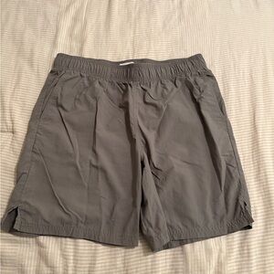 Abound Taupe Elastic Waist Shorts